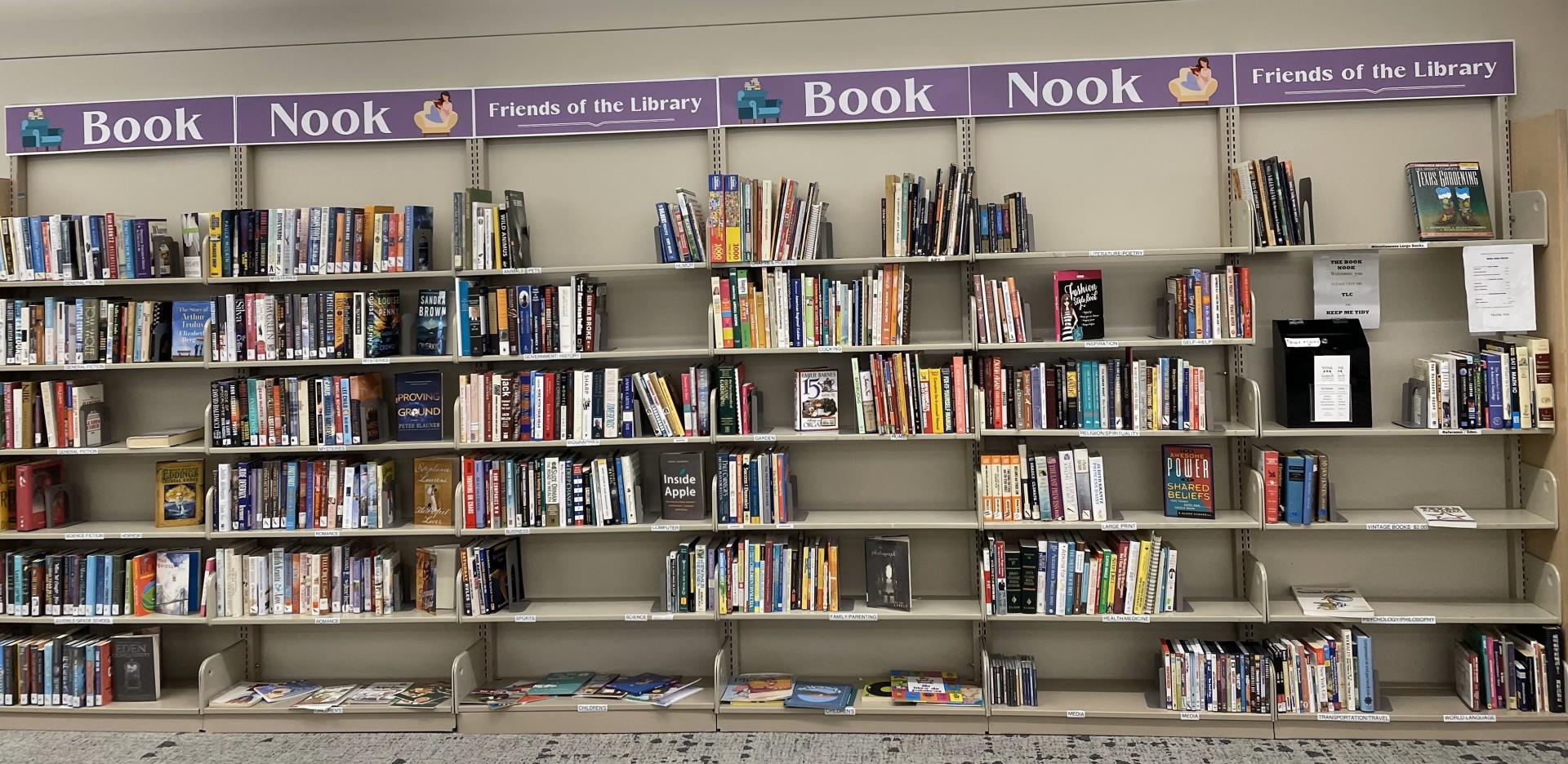 Friends book nook