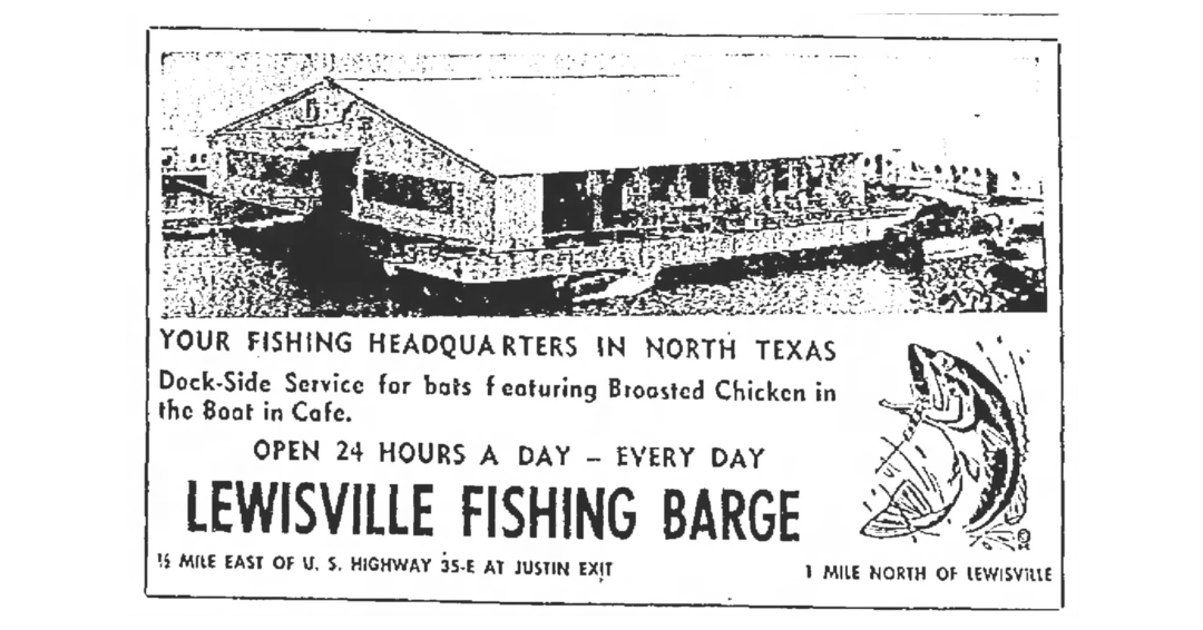 Fishing Barge ad