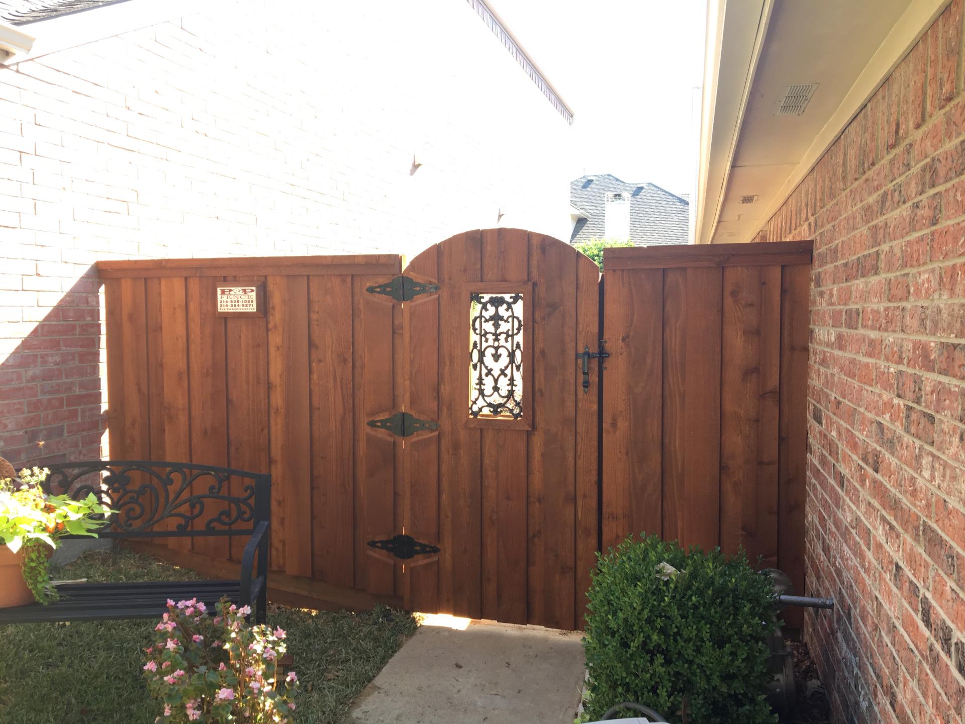 New Gate and Fence! - After